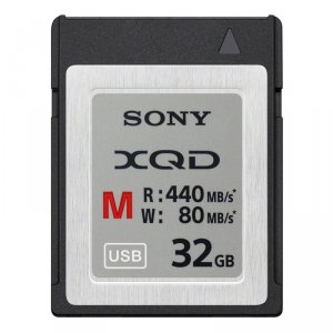 Sony QDM32/J Memory Card, Xqd M Series, , 32gb, 440mbs Read, 80mbs Wri