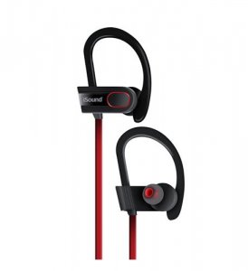 Isound DG-DGHP-5622 Sport Tone Dynamic Bt Earbuds Redblk