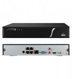 Speco SPC-N4NXL6TB 4 Channel Nvs Poe 6tb