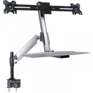 Doublesight DS-ERGO-200 Ergonomic Sit-st Dual Monitor