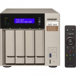 Qnap TVS-473-16G-US 4bay Nasiscsi Ip-san R Series  Rx-421bd 2.1-3.4 Gh