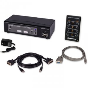 Connectpro UD-12-PLUS-KIT-6I Kit 2port Usb Dvi Ddm Kvm Sw    Fast Swit