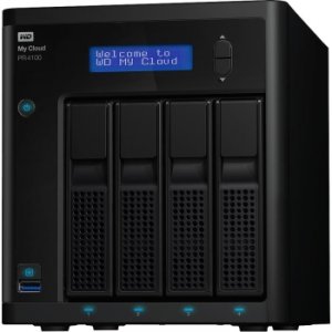 Western WDBNFA0400KBK-NESN Wd 40tb My Cloud Pr4100 Nas