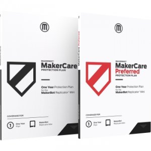 Makerbot MP07022 3yr Packaged Makercare Pref     Prot Plan For  Replct