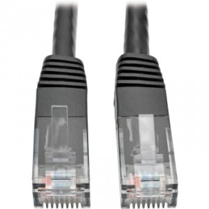 Tripp N200-035-BK Premium Cat55e6 Gigabit Molded Patch Cable, 24 Awg, 