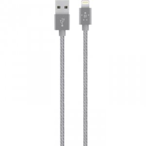 Belkin F8J144BT04-GRY Mixit Metallic Lightning To Usb Cable