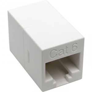 Tripp N234-001-WH Cat6 Straight-through Modular Compact In-line Couple