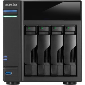 Asus AS6104T Tor Network Attached Storage  4 Bay Intel Celeron Dual 2g