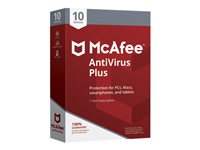 Mcafee MAV00ELPXRAA Antivirus Plus 10 Dev