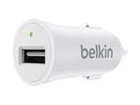 Belkin F8M730BTWHT Single Micro Car Charger,universal,5v,2.4a,white