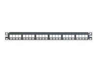 Panduit NKPP24FMY Netkey Flush Mount Modular Patch Panel