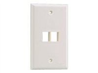 Panduit NK2FNIW Netkey Flush Mount Screw-on Faceplates