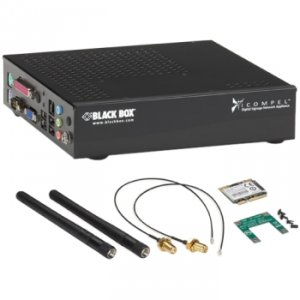 Black ICKS-VE-KU-W Icompel K Series, Vesa Kisok, Wifi