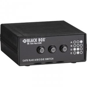 Black SW1032A 4-1 Cat6 10g Abcd Enet S