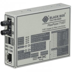 Black MT660A-MM Flexpoint T1e1 Fiber Optic Lin