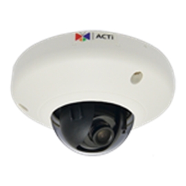 Acti E91 Surveillance  1mp Mini Dome Fixed Lens F2.93mmf2.0 H.264 720p