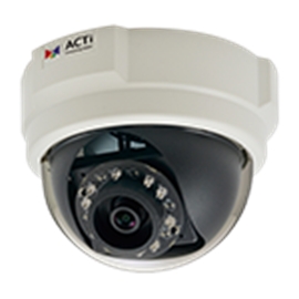 Acti E56 Surveillance  3mp Indoor Dome Wdr Fixed Lens F2.93mmf2.0 H.26