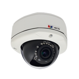 Acti E82A Surveillance  3mp Outdoor Dome With Dn Ir Wdr Vari-focal H.2