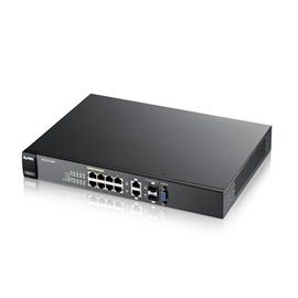 Zyxel GS2210-8HP Network Gs2210-8hp Gbe L2 Poe Switch 802.3at + 2 Dual