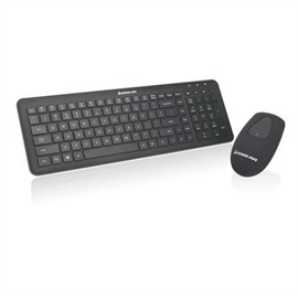 Iogear GKM558R Desktop Wireless Keyboard Mouse Combo