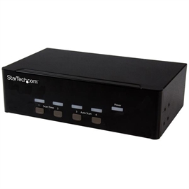 Startech 1C5335 4-port Kvm Switch With Dual Vga And 2-port Usb Hub - U