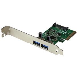 Startech PEXUSB312A Controller Card  2port Usb 3.1 10gbps Card Retail