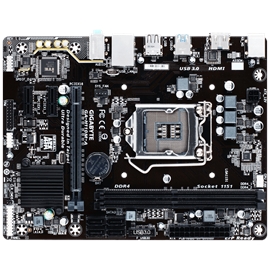 Gigabyte GA-H110M-A Supports 6th Generation Intel Core  Processor Dual