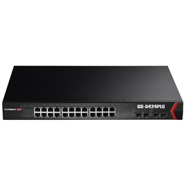 Edimax GS-5424PLG Switch Gs-5424plg 24port Gigabit Poe+ With 4 Sfp Slo