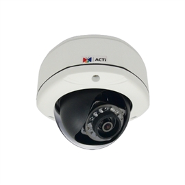 Acti E72A Camera  3mp Outdoor Dome With Daynight Adaptive Ir Basic Wid