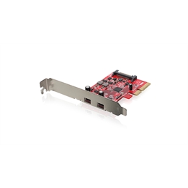 Iogear GIC3C2 2 Port Superspeed+usb A Pci Express Card