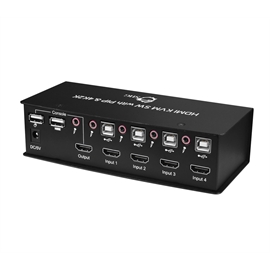 Siig DHCEKV0612S1 Accessory Ce-kv0612-s1 4x1 Usb Hdmi Kvm Switch With 