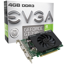 Evga 04G-P3-2739-KR Vcx 04g-p3-2739-kr Geforce Gt 730 4gb Ddr3 128bit 