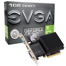 Evga 01G-P3-2710-KR Vcx 01g-p3-2710-kr Geforce Gt 710 1gb Ddr3 Pci Exp