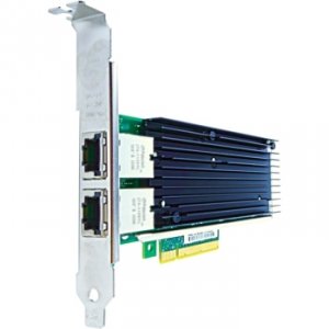 Axiom 540-BBIU-AX 10gbs Dual Port Rj45 Pcie X8 Nic Card For Dell - 540