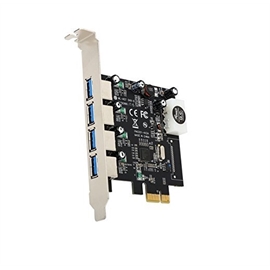 Rosewill RC-508 Io Cards Rc-508 4port Pci Express To Usb 3.0 Card Reta