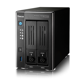 Thecus W2810PRO Network Attachment Storage  2 Bay Celeron N3160 4gb Dd