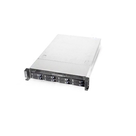 Chenbro RM23608M3 Case  2u 8 Bay Chassis With 8 Port 12gbs Mini-sas Ba