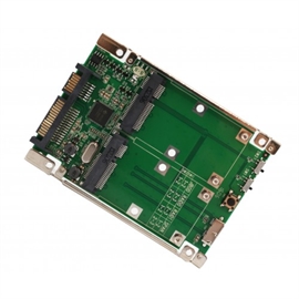 Syba SD-ADA40107 Accessory Sd-ada40107 Sata 6gbs  Usb 3.0 To Dual Msat