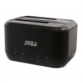 Syba SY-ENC50091 Accessory Sy-enc50091 Usb 3.0 Dual Bay Sata Hdd Docki