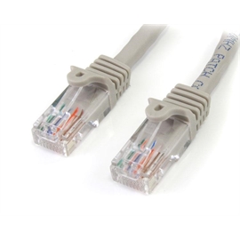 Startech 45PAT5MGR Startec Cable  5m Cat5e Patch Cable With Snagless R