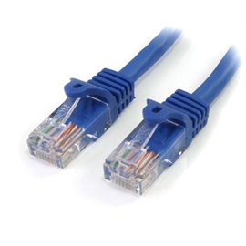 Startech 45PAT5MBL Startec Cable  5m Cat5e Patch Cable With Snagless R