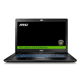 Msi WS72 6QI-218US Nb Ws72 6qi-218us Workstation 17.3 Ci7-6700hq 2x8gb