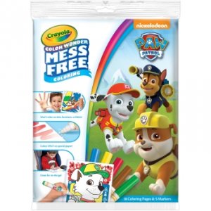 Crayola 75-2494 Color Wonder Pad And Markers    Paw Patrol Mess-free