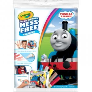 Crayola 75-2495 Color Wonder Pad And    Markers Thomas The Tank Engine