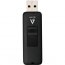 V7 VF264GAR-BLK-3N 64gb Black Flash Drive Usb2.0