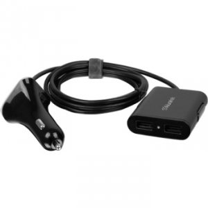 Aluratek AUCC04F 4-port Usb Car Charger