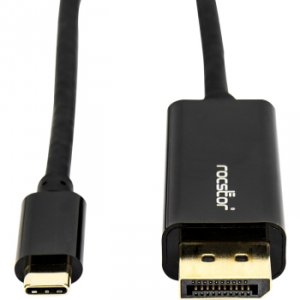 Rocstor Y10C167-B1 6ft Usb-c To Displayport Mm 4k