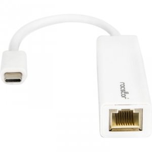 Rocstor Y10A173-W1 Usb-c To Gigabit Adapter White