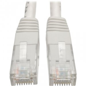 Tripp N200-001-WH Premium Cat5  Cat5e  Cat6 Gigabit Molded Patch Cable