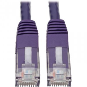 Tripp N200-025-PU Premium Cat55e6 Gigabit Molded Patch Cable, 24 Awg, 